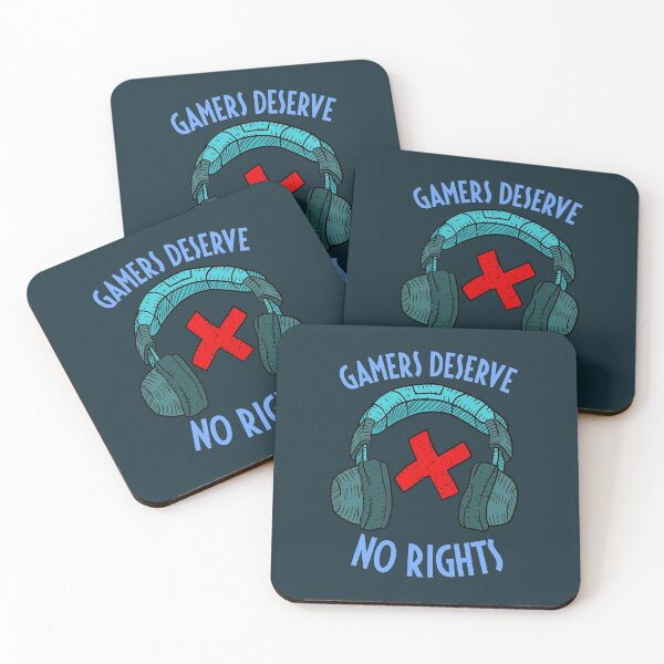 Item preview, gamers deserve no rights.  designed and sold by JJadx.