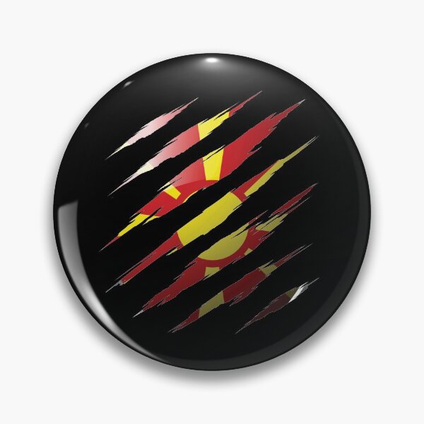 Item preview, North Macedonia My Country Claw Nail designed and sold by HelloFromAja.