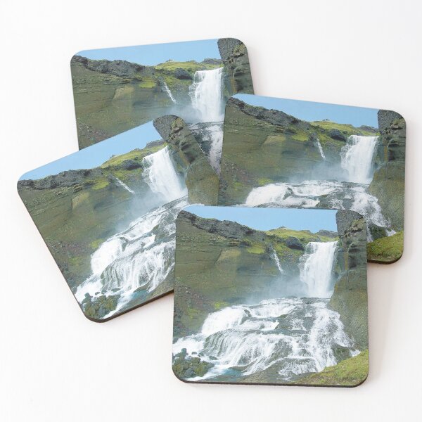 Item preview, The Impassable Waterfall in Iceland designed and sold by PlanetPrints.