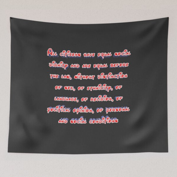 Item preview, Article 3 of Italian Constitution 030 designed and sold by ITALY-Roselli-.