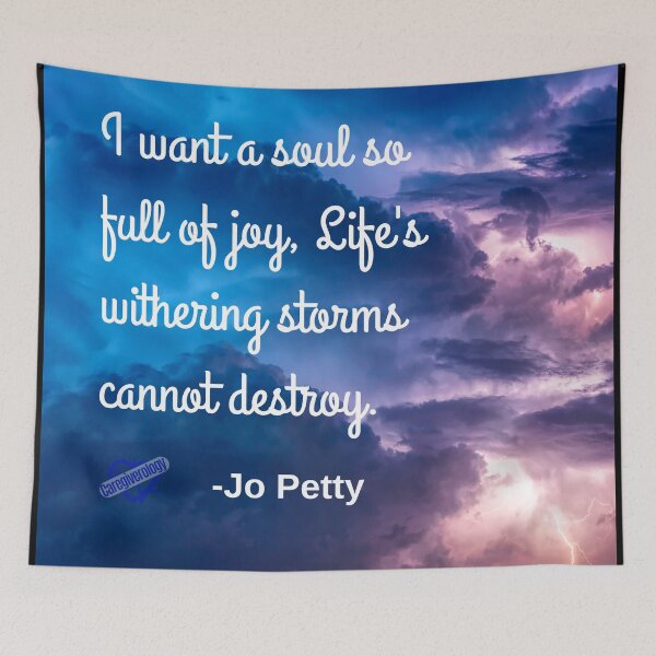 Item preview, I want a soul so full of joy designed and sold by Caregiverology.
