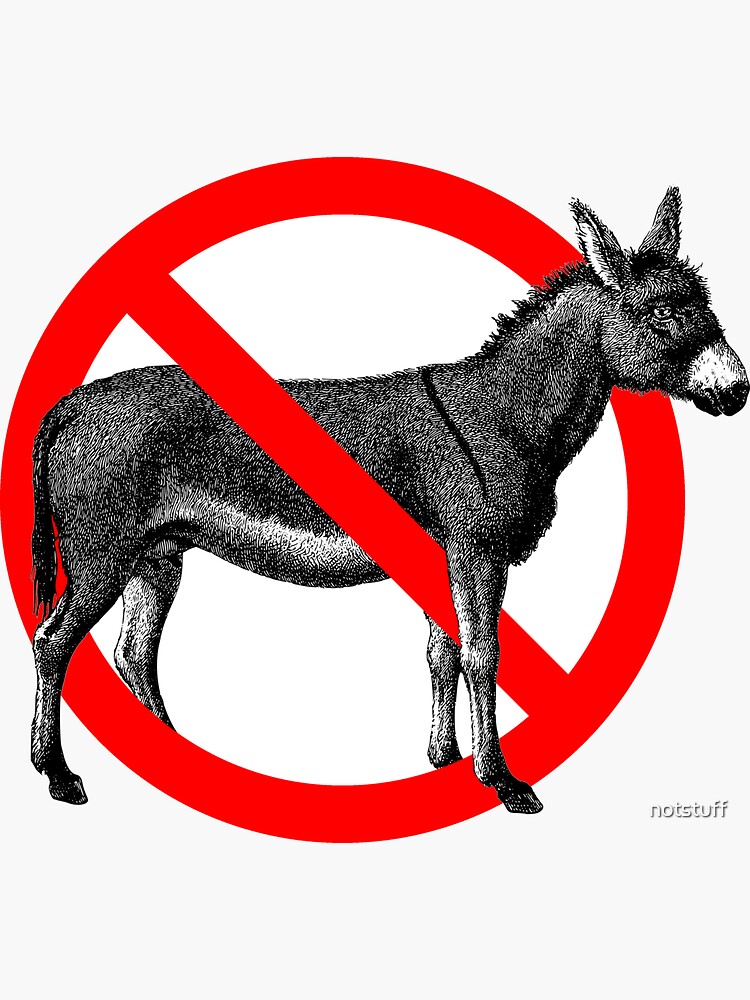 Not a Democrat Donkey by notstuff