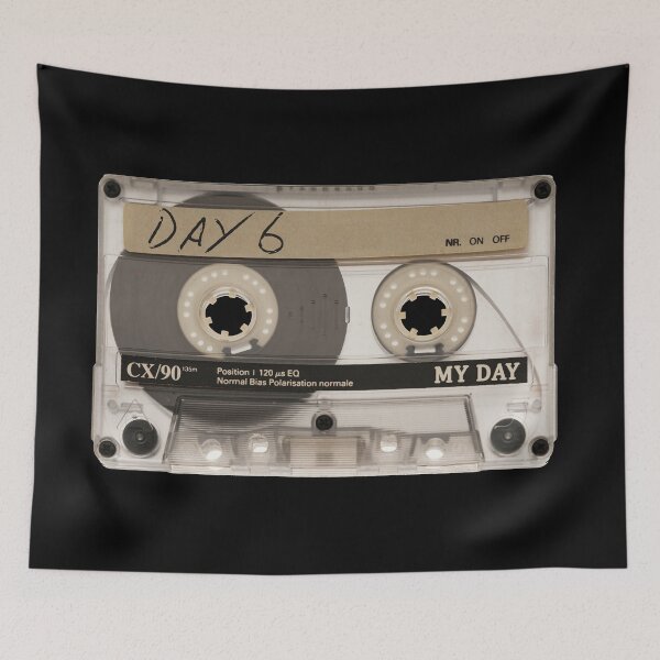 Item preview, DAY6 Cool Retro Cassette Tape 90s Aesthetic designed and sold by SugarSaint.