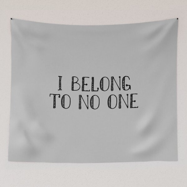 Aperçu de l'œuvre I Belong To No One, 1 noir créée et vendue par perezzzoso.
