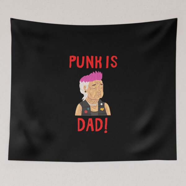 Item preview, Punk is Dad Funny Old Punk Punk is Dead Parody designed and sold by RKSDesigns.