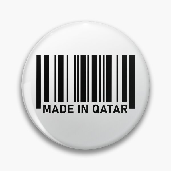 Item preview, MADE IN QATAR Barcode designed and sold by ABGdesigns.
