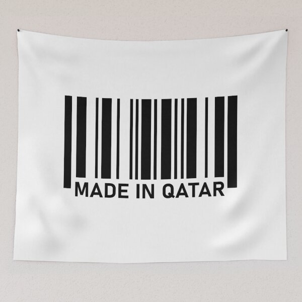 Artikelvorschau, MADE IN QATAR Barcode entworfen und verkauft von ABGdesigns.
