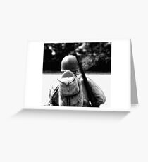 Bullets and Cigarettes Greeting Card