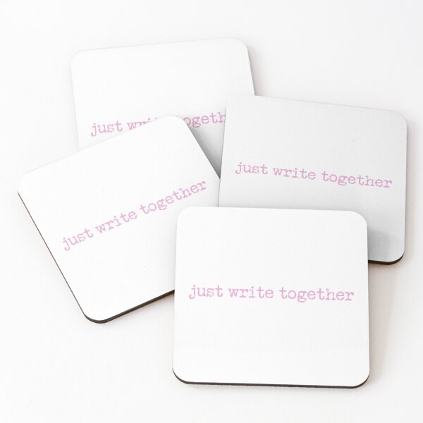 Item preview, just write together in pink designed and sold by TeaRoseWriter.