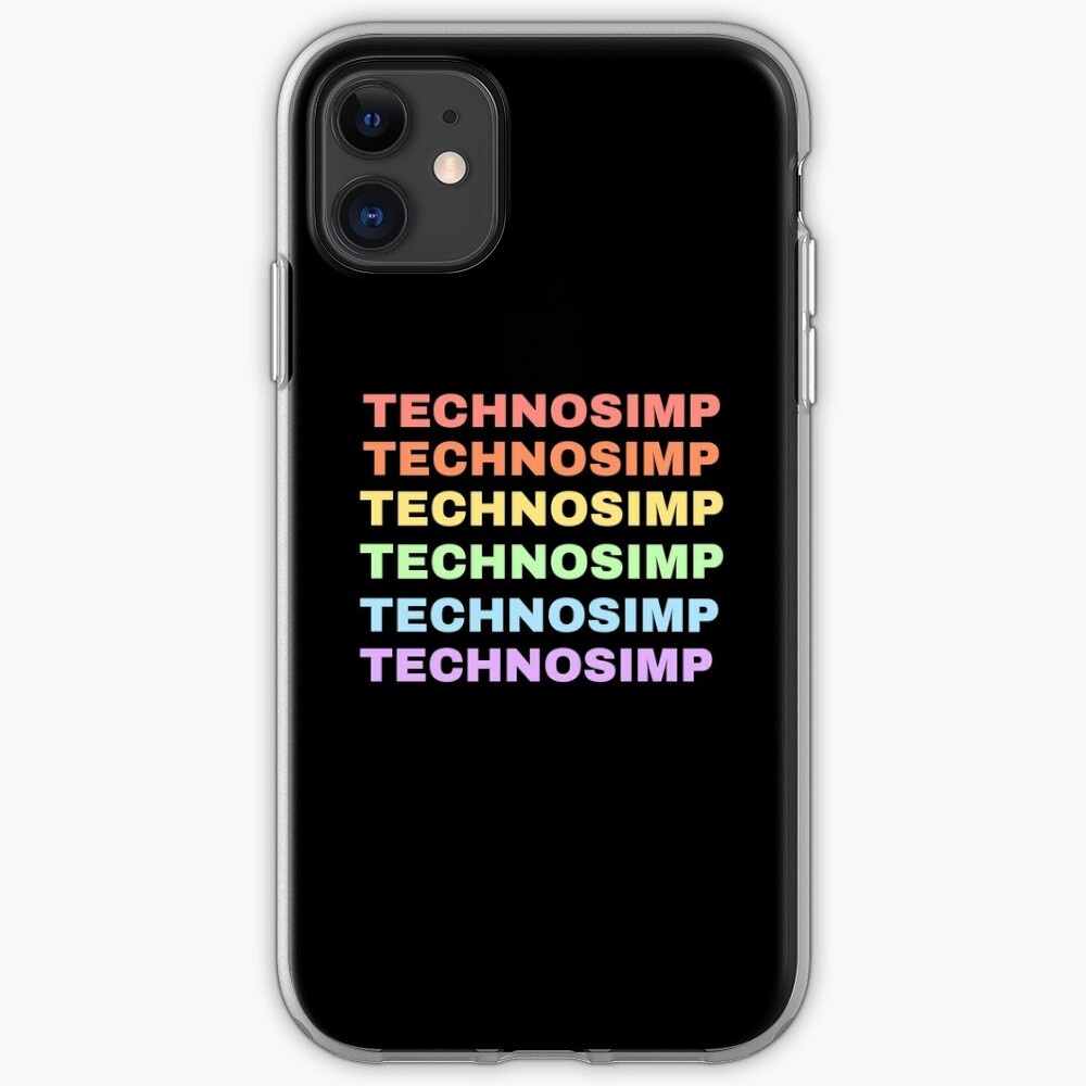 "technoblade simp" iPhone Case & Cover by knifefightss ...