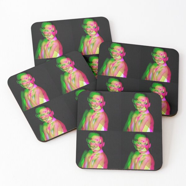 Item preview, Naya Rivera Chromatic art 4, Green and pink designed and sold by NayaRivera.