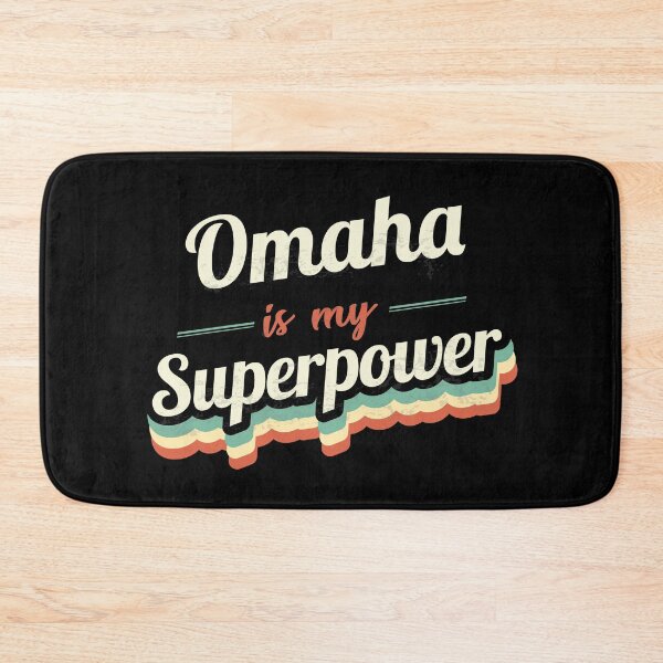 Item preview, Omaha is my Superpower  designed and sold by Custom365.