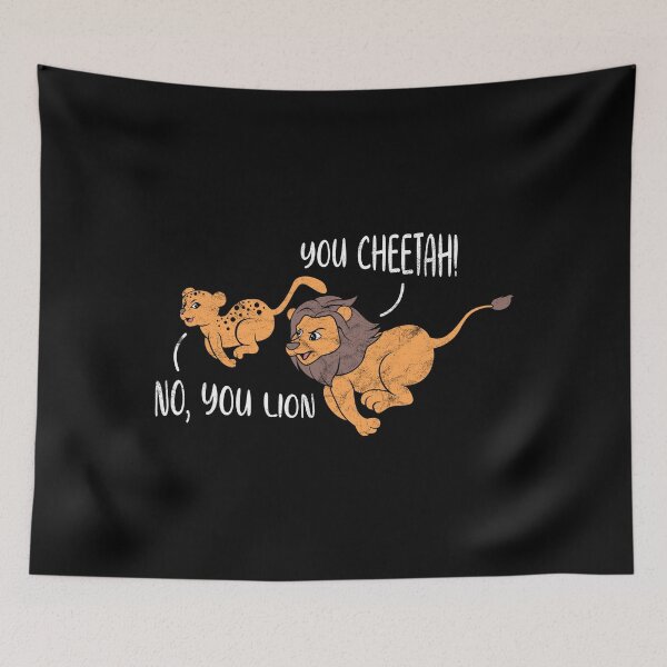Item preview, Lion cheating on race gift idea running designed and sold by Svetiik.