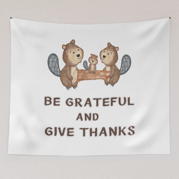 Item preview,  Be grateful and give thanks designed and sold by Designhub14.