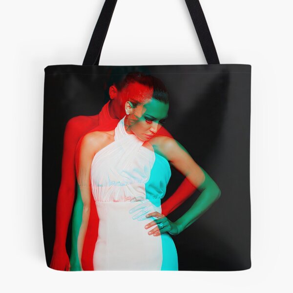 Item preview, Naya Rivera Chromatic art 3, Blue and red designed and sold by NayaRivera.