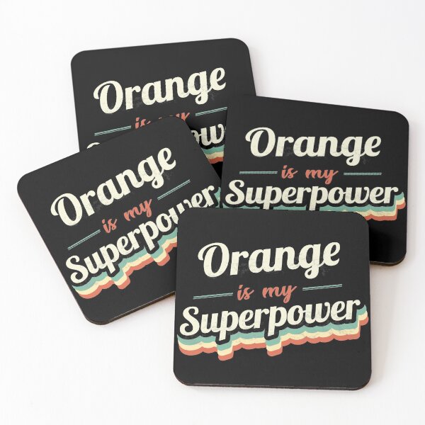 Item preview, Orange is my Superpower  designed and sold by Custom365.