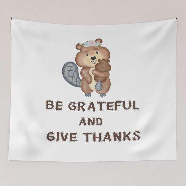 Item preview, Be grateful and give thanks designed and sold by Designhub14.