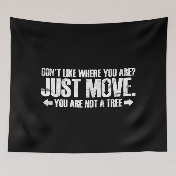 Item preview, Move not like a tree gift idea moving designed and sold by Svetiik.