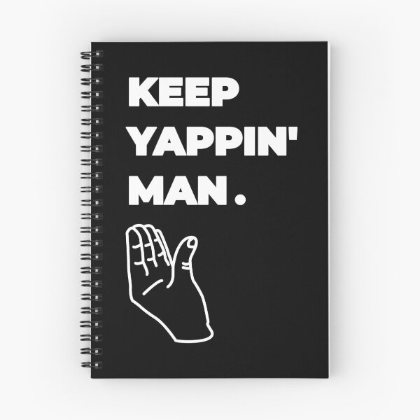Item preview, Keep Yappin man designed and sold by Ngaiseot.