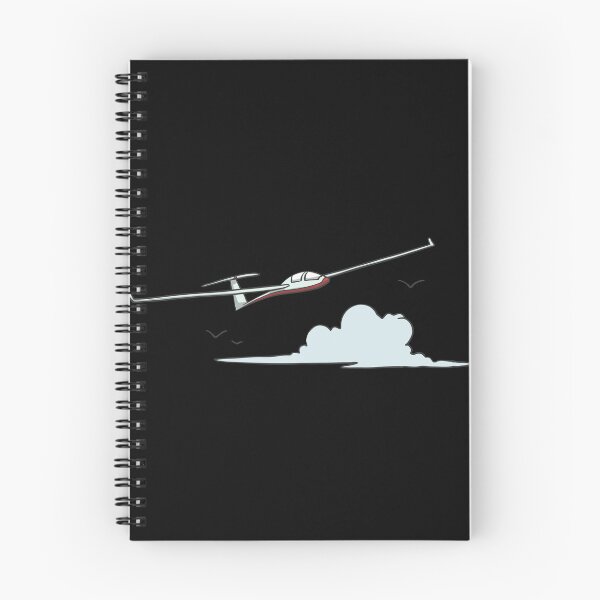 Artikelvorschau, Segelflugzeug fliegt in den Wolken entworfen und verkauft von Monkey Ful.