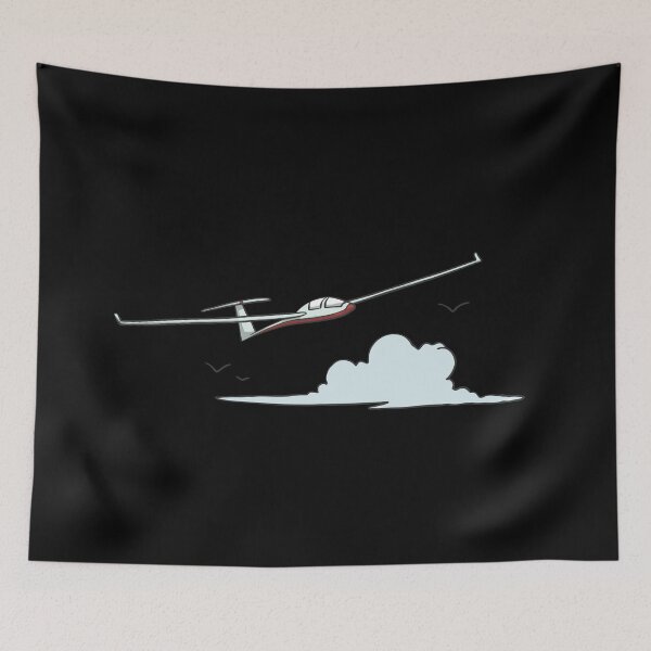 Item preview, Glider flying in the clouds designed and sold by Monkey Ful.