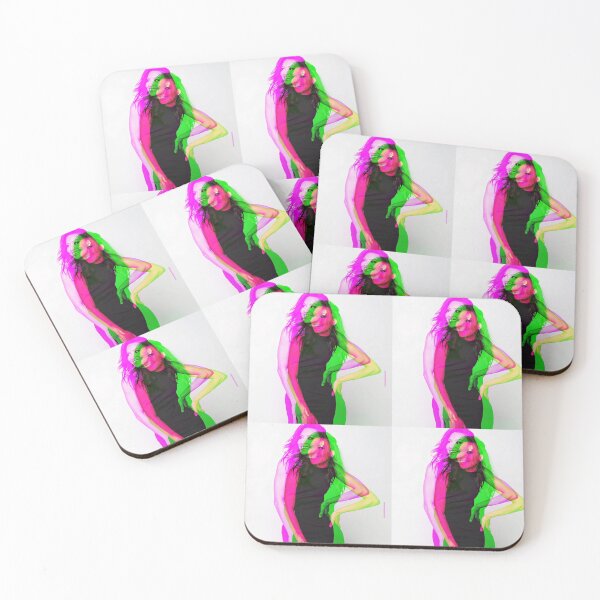 Item preview, Naya Rivera Chromatic art 2, Green and pink designed and sold by NayaRivera.