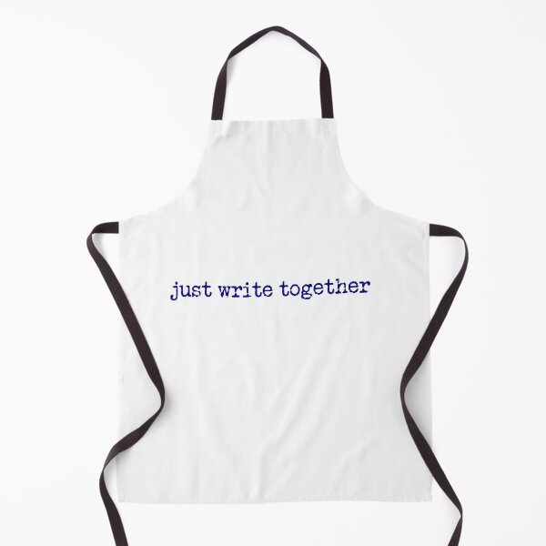 Item preview, just write together in navy designed and sold by TeaRoseWriter.