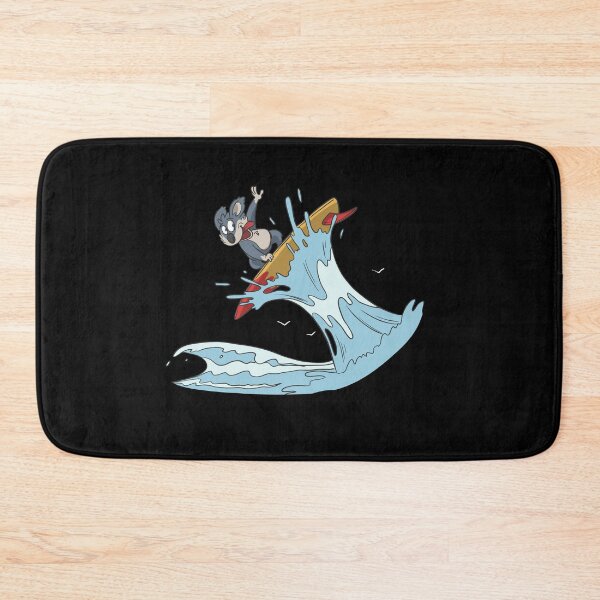 Item preview, Surfer pushed by wave designed and sold by Monkey Ful.