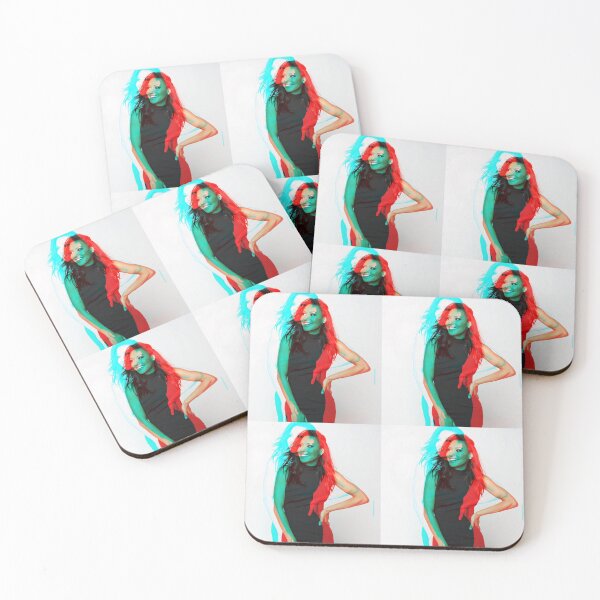 Item preview, Naya Rivera Chromatic art 2, Blue and red designed and sold by NayaRivera.