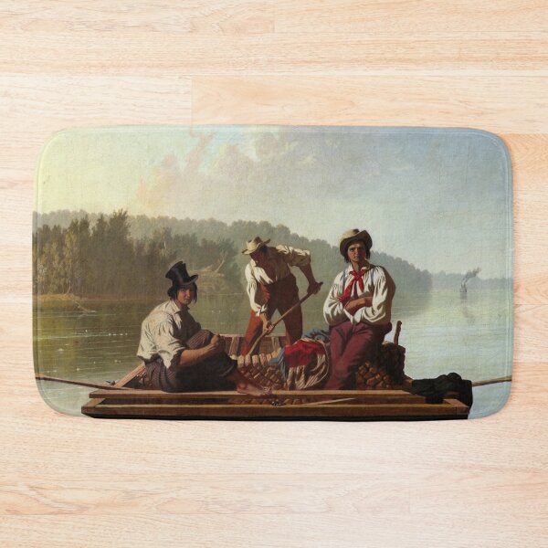 Item preview, Boatmen on the Missouri - George Caleb Bingham - 1846 designed and sold by CJET.