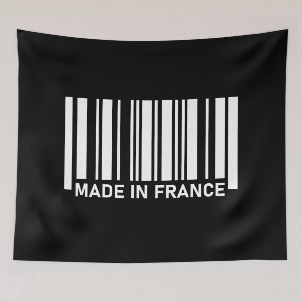 Artikelvorschau, MADE IN FRANCE Barcode entworfen und verkauft von ABGdesigns.