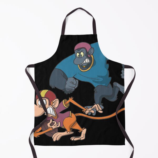 Item preview, Pygmy monkey and gorilla playing american football designed and sold by Monkey Ful.
