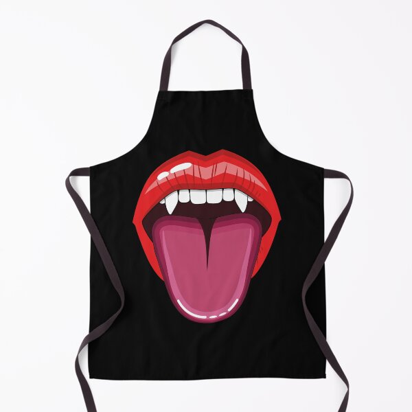 Item preview, Vampire lips with tongue designed and sold by Kamiri.