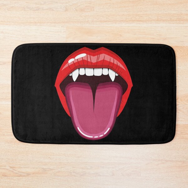 Item preview, Vampire lips with tongue designed and sold by Kamiri.