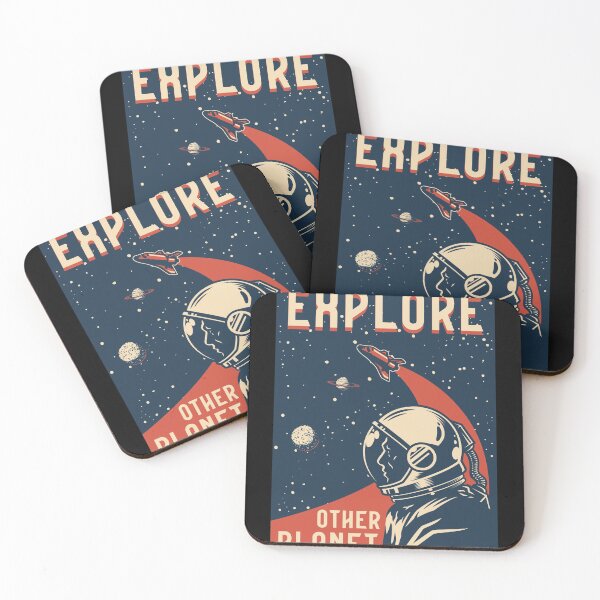 Item preview, Explore Other Planets USA Aliens Research Earth designed and sold by Two Left Hands Design.