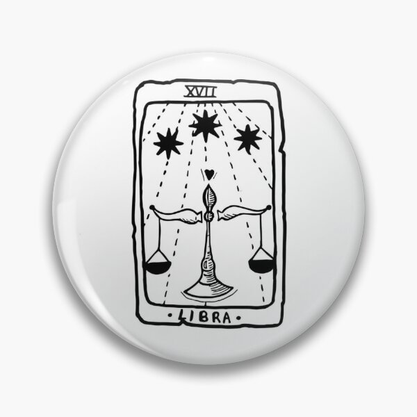 Item preview, Libra tarot card designed and sold by AT0MICAFRI.