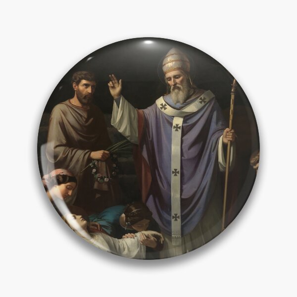 Artikelvorschau, Beerdigung von Santa Cecilia in den Katakomben von Rom - Luis de Madrazo und Kuntz - 1852 entworfen und verkauft von CJET.