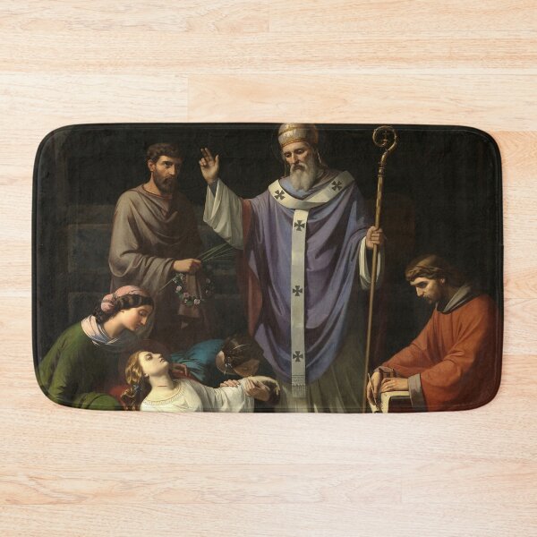 Item preview, Burial of Santa Cecilia in the Catacombs of Rome - Luis de Madrazo and Kuntz - 1852 designed and sold by CJET.