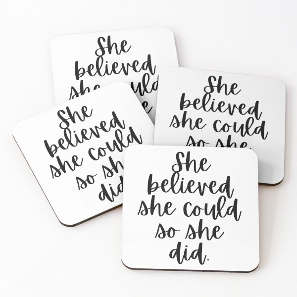 Item preview, She Believed She Could So She Did designed and sold by m95sim.