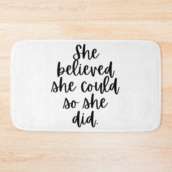 Item preview, She Believed She Could So She Did designed and sold by m95sim.