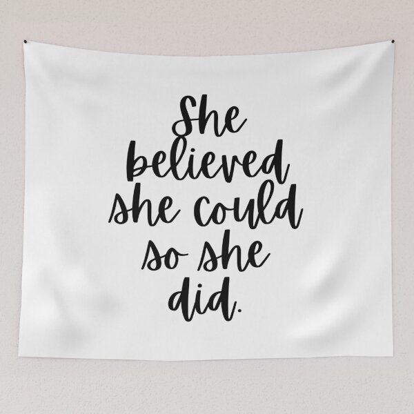 Item preview, She Believed She Could So She Did designed and sold by m95sim.