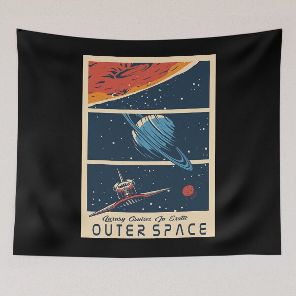 Item preview, Outer Space Shuttle USA Rocket Research Earth designed and sold by Two Left Hands Design.