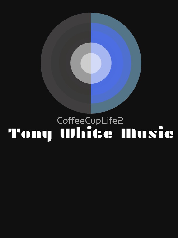 Thumbnail 7 of 7, Classic T-Shirt, Tony White Music Logo Wear! designed and sold by CoffeeCupLife2.