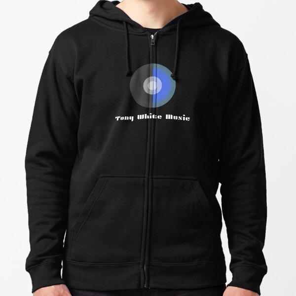 Tony White Music Logo Wear! Zipped Hoodie