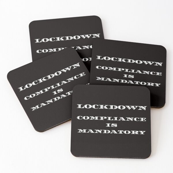 Item preview, Lockdown, Compliance Is Mandatory T-Shirt designed and sold by Carquest61.