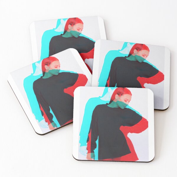Item preview, Naya Rivera Chromatic art, Blue and red designed and sold by NayaRivera.
