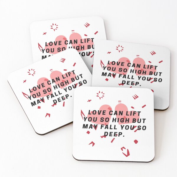 Item preview, Love can lift you so high but may fall you so deep designed and sold by sasijaya.