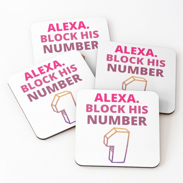 Item preview, Alexa Block His Number,funny quote shirt,trending fashion shirt,tumblr pop culture shirt gift bff designed and sold by BousboulaStorie.
