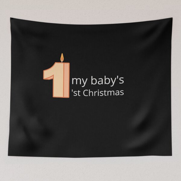 Item preview, My baby's first Christmas designed and sold by Slangt-shirt.