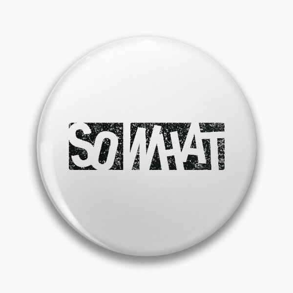 Item preview, So What designed and sold by Zagach Letters.